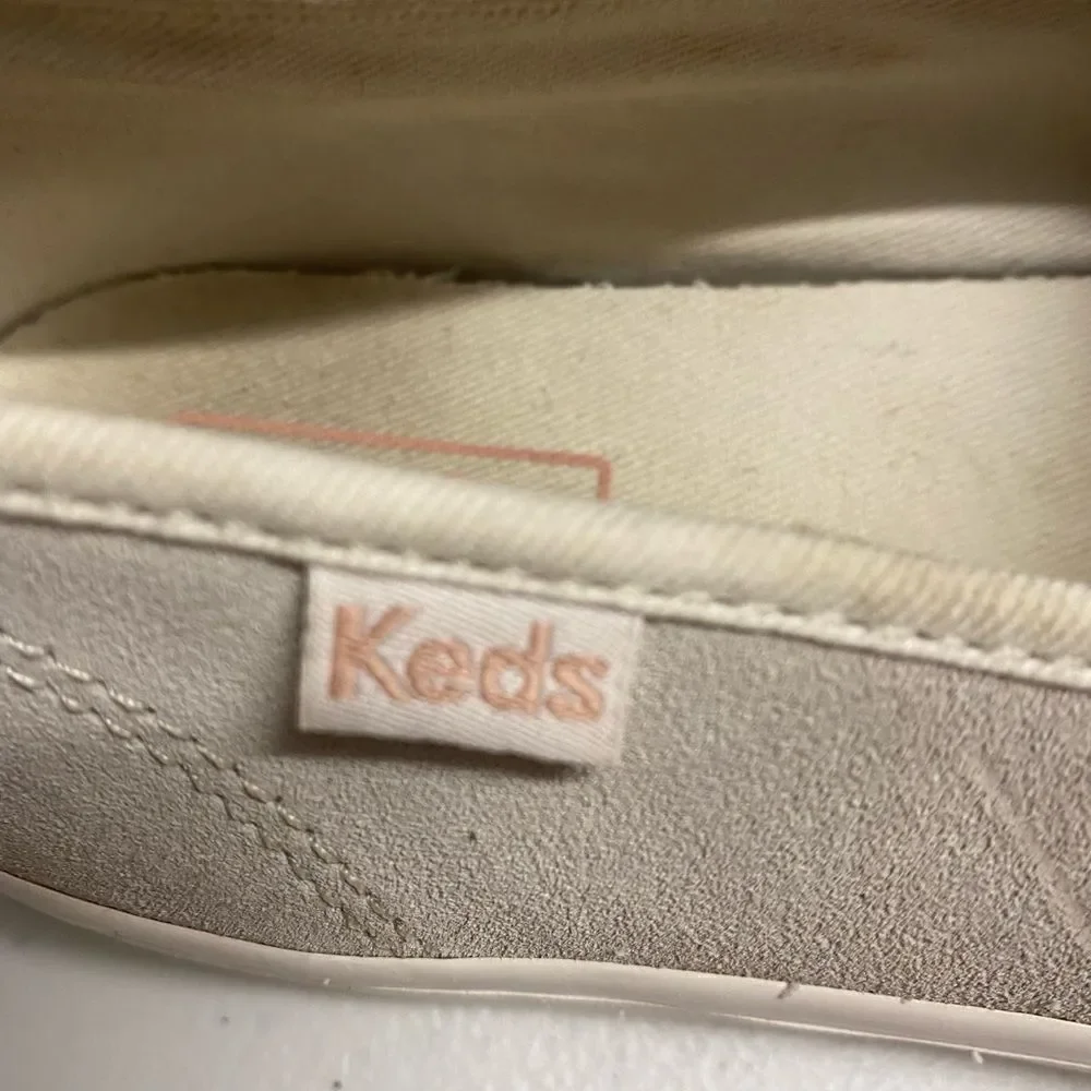 KEDS women’s double Decker perforated sweet platform slip on sneakers